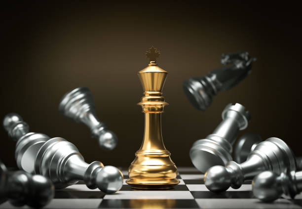 istock chess competition Concept of Strategy business idea 1413034011