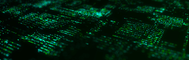 Future Digital Cyberspace Sorting And Analysis Digital Data Technology ...