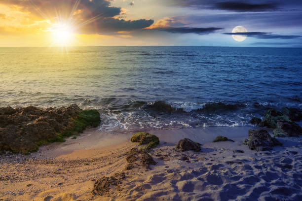 istock sunny morning scenery at the sea 1413042179