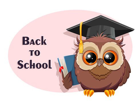 Wise Owl In Graduation Cap Cute Cartoon Owl Stock Illustration - Download Image Now - Animal, Animal Back, Animal Body Part - iStock Wise Owl In Graduation Cap Cute Cartoon Owl Stock Illustration - Download Image Now - Animal, Animal Back, Animal Body Part - iStock