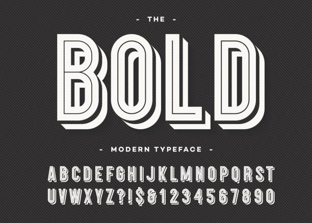 Large Block Font 840+ Big Block Letters Stock Illustrations, Royalty-Free Vector ...