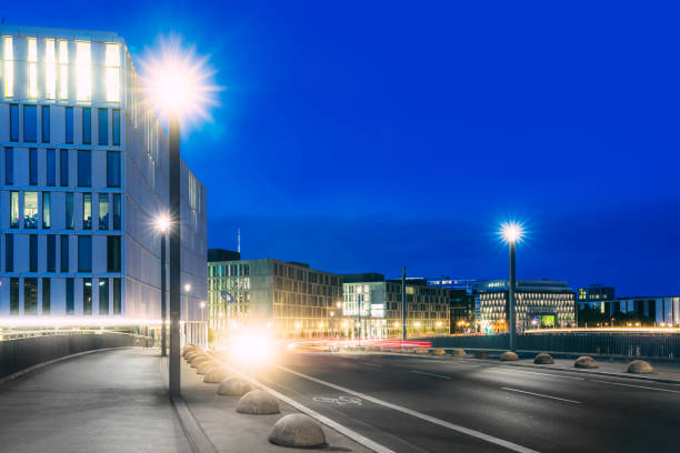 istock Central station district, modern business architecture in Berlin, Germany 1413050416