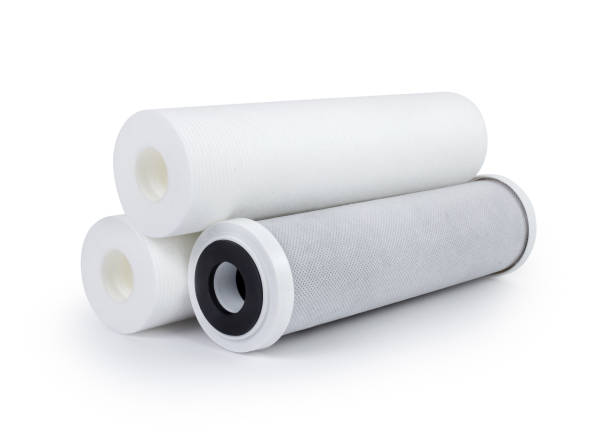 istock Cartridges for water filter isolated on white background 1413056778