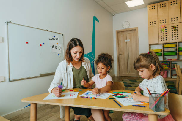 istock English lesson at elementary school or kindergarten 1413062478