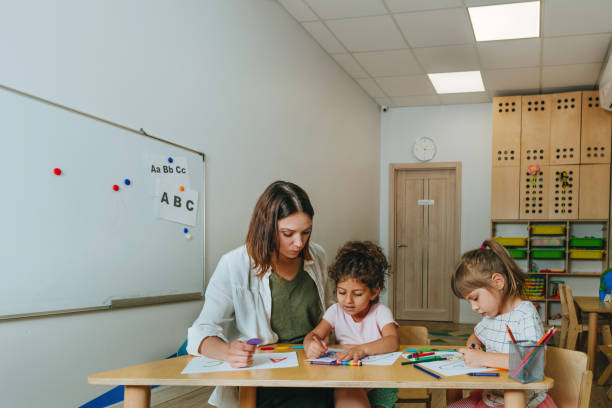 istock English lesson at elementary school or kindergarten 1413062545