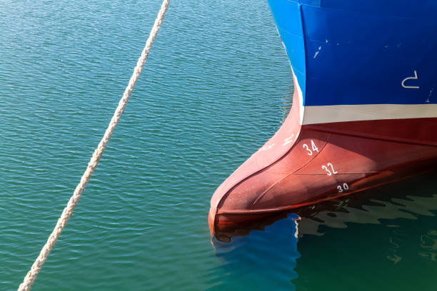 istock Bow of boat at Macduff 1413063899