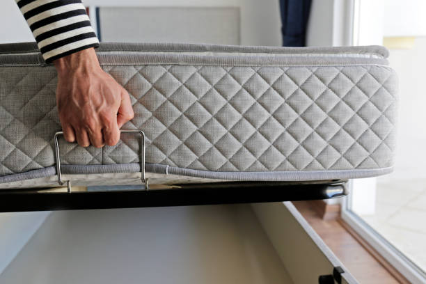 Closeups of mattress