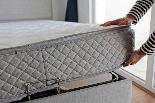 istock Closeups of mattress 1413069188