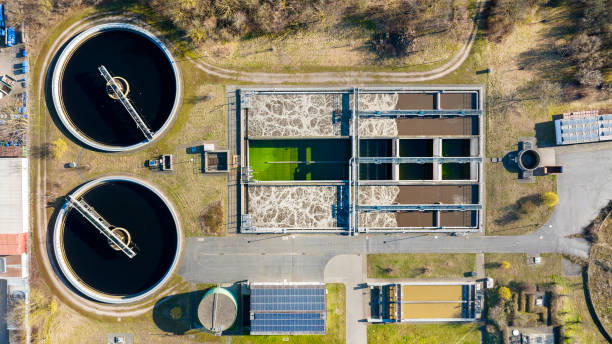 istock Sewage treatment plant 1413080572