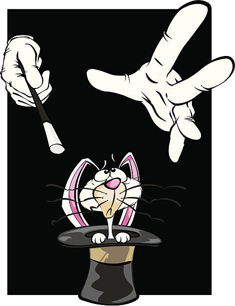 7,000+ Magician Rabbit Stock Illustrations, Royalty-Free Vector ...