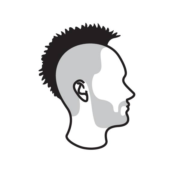 Corte De Cabello Tipo Quiff Moderno Vectores Libres de Derechos - iStock Corte De Cabello Tipo Quiff Moderno Vectores Libres de Derechos - iStock