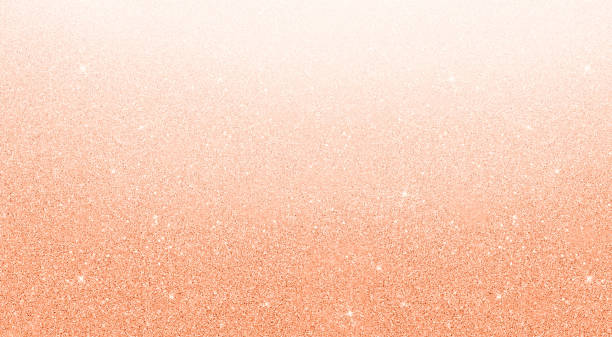 istock Pastel soft orange glowing glitter sparkle abstract background texture illustration 1413088161