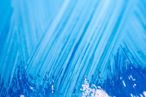 istock Extreme close up of acrylic paint texture 1413088301