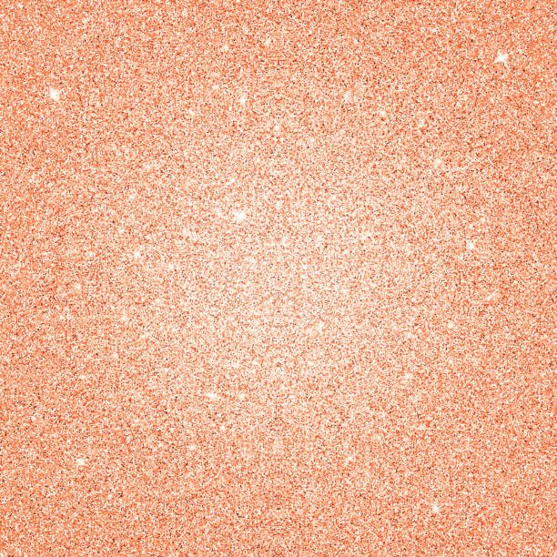istock Orange glowing gradient abstract glitter sparkling shiny star blink texture background. 1413088415