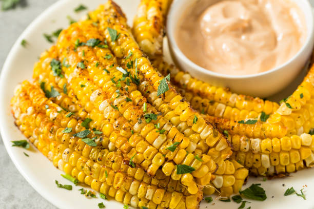 istock Homemade Spicy Corn Ribs 1413097715