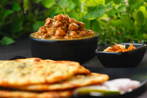 istock Amritsari Kulche and Chole 1413108993