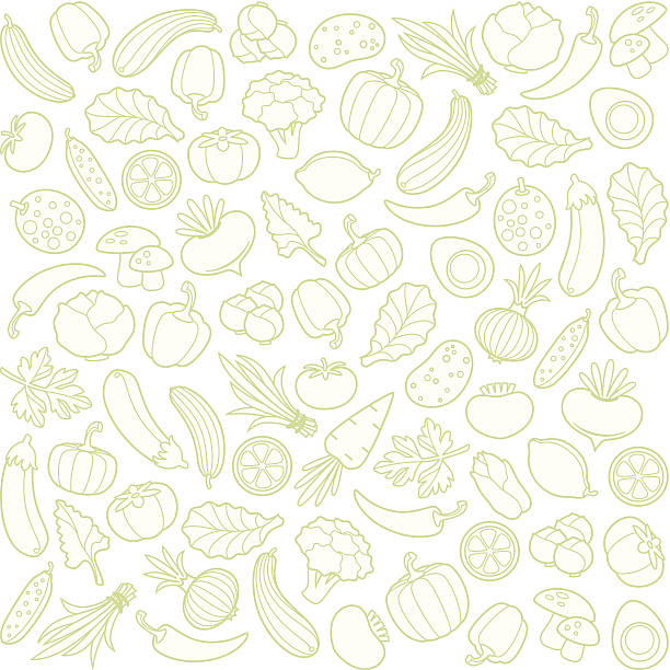 ilustrações de stock, clip art, desenhos animados e ícones de produtos hortícolas - cauliflower white backgrounds isolated