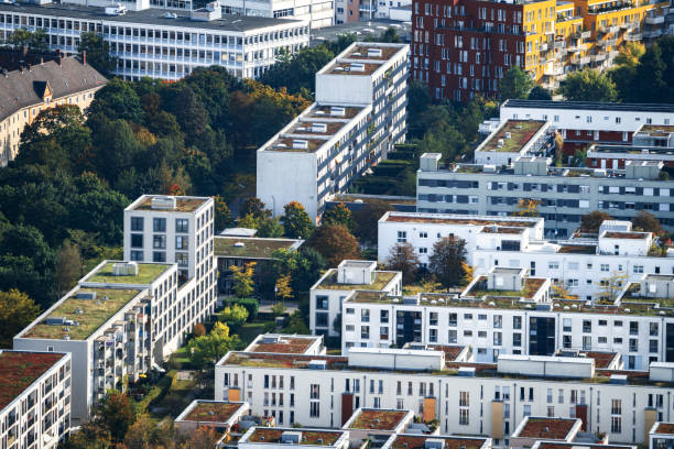 istock modern Residential Buildings in Munich, Germany 1413130764