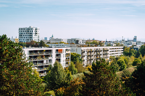 Residential Buildings – View from Olympia Tower in Munich