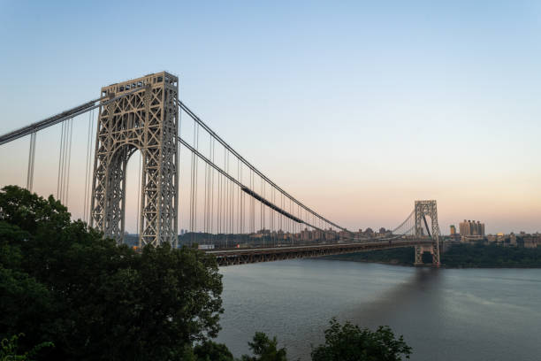 istock George Washington Bridge from Fort Lee, NJ at Sunset 1413149788
