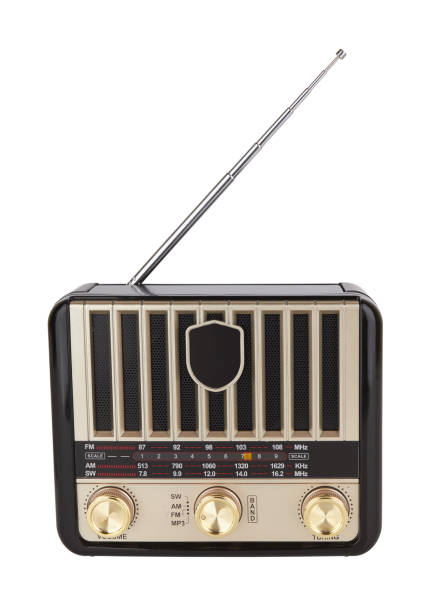 istock Radio retro portable receiver 1413152218