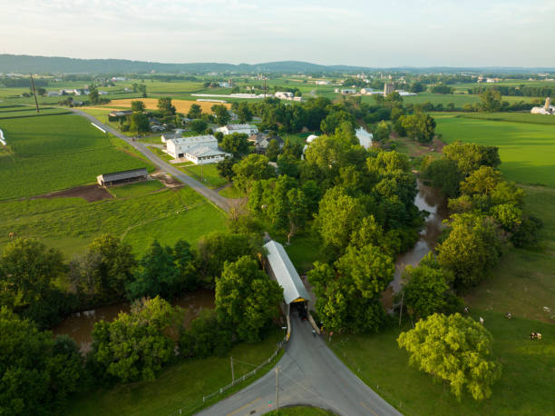 istock Evening Light over Rural Countryside 1413155645