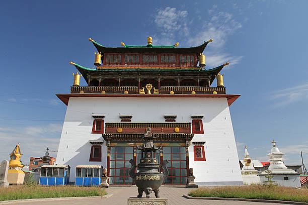 istock Gandan Monastery outside main temple 141316223