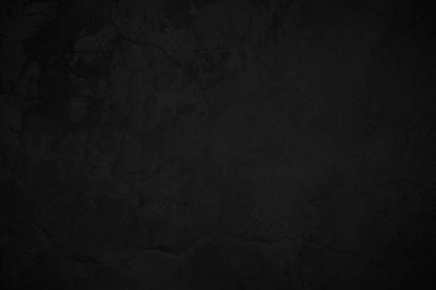 istock Black dark concrete wall background. Pattern board cement texture grunge dirty scratched for show anthracite promote product urban floor and abstract paper design element decor. Blackboard blank. 1413170492