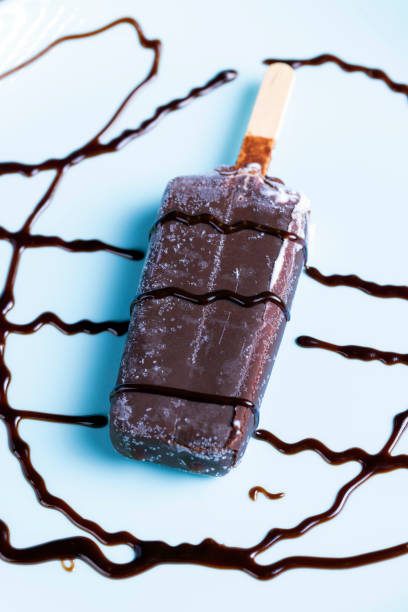 istock creamy ice cream in milk chocolate on a plate 1413191963