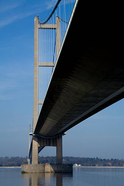 istock Suspension Bridge over the Humber Estuary 141319445