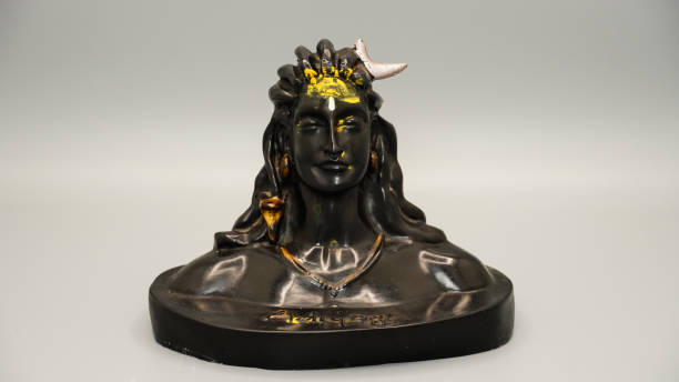 istock Aadiyogi Shiva images on white background 1413200755