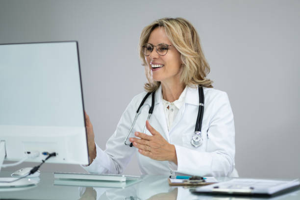 istock Doctor Video Conference Call 1413206543