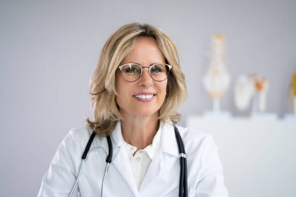 istock Woman Physician Doctor Video Conference Call 1413206749