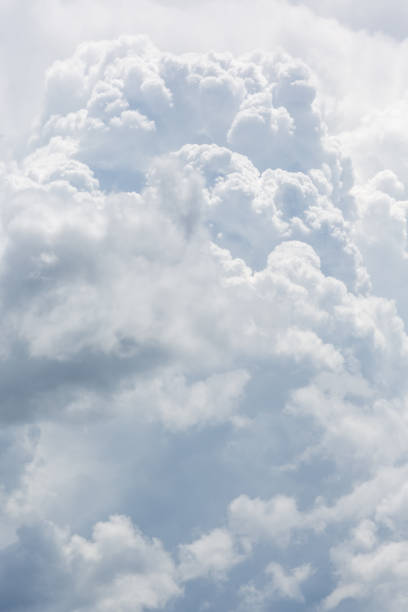 Natural cloudscape for summer season. stock photo