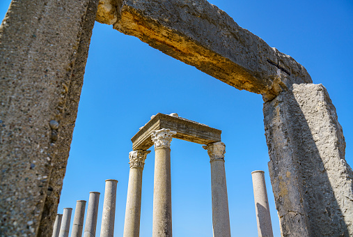 Roman ruins of Augustobriga, in Bohonal de Ibor in the province of Caceres, Extremadura , Spain
