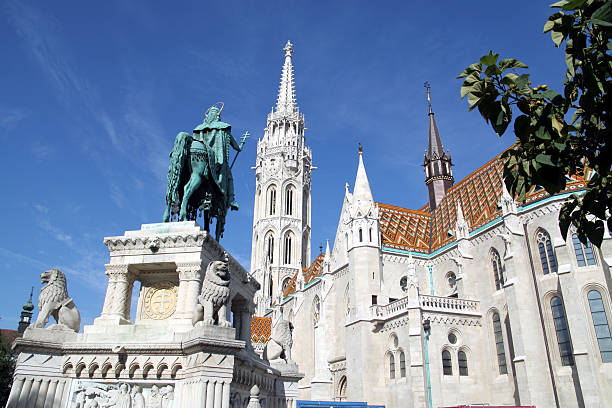 Matthias Church stock photo