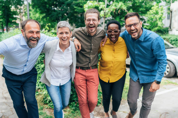 istock Portrait of business team 1413229233