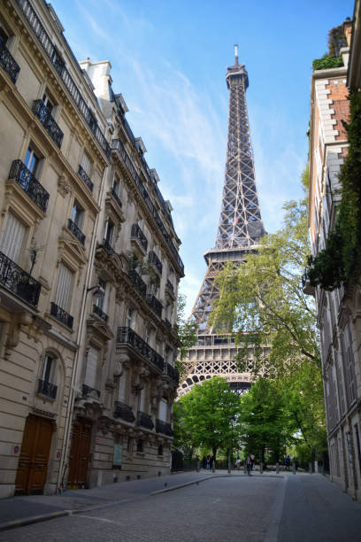 istock Eiffel tower from the university street 1413242213