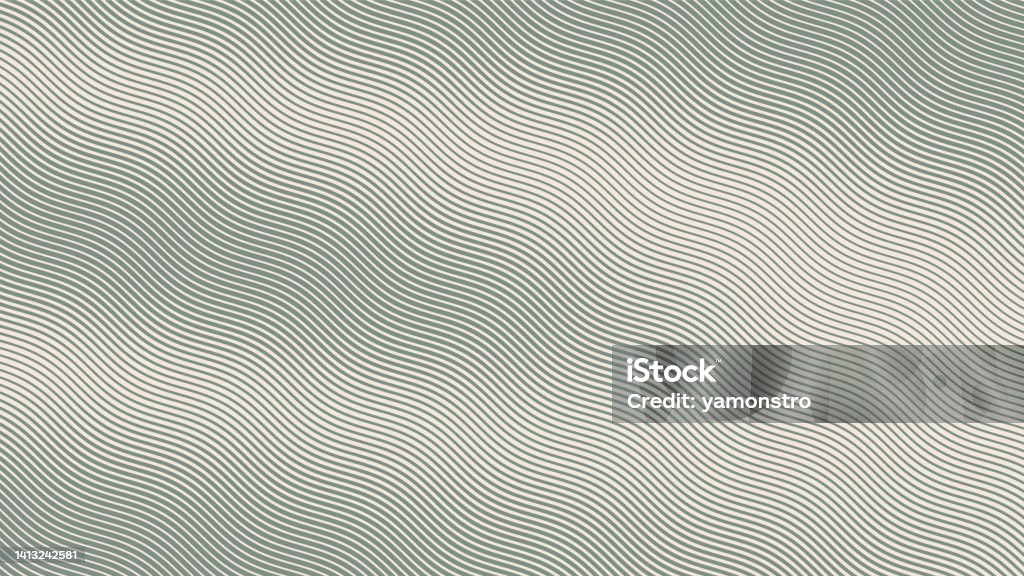 Parallel Hatching Wavy Lines Halftone Pattern Abstract Vector Pale ...