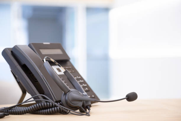 istock Communication support, call center and customer service help desk.for (call center) concept 1413259324