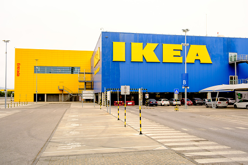 Loures , Portugal; 06th August 2022: General view of IKEA Loures