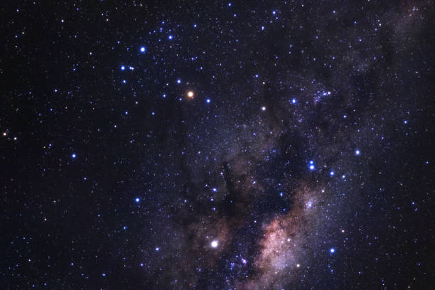 istock Milky way galaxy with stars and space dust in the universe 1413262524