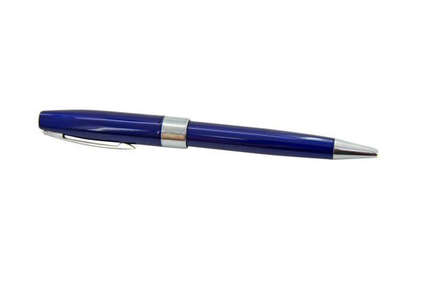istock Pen ball office accessory isolated on the white background 1413264310