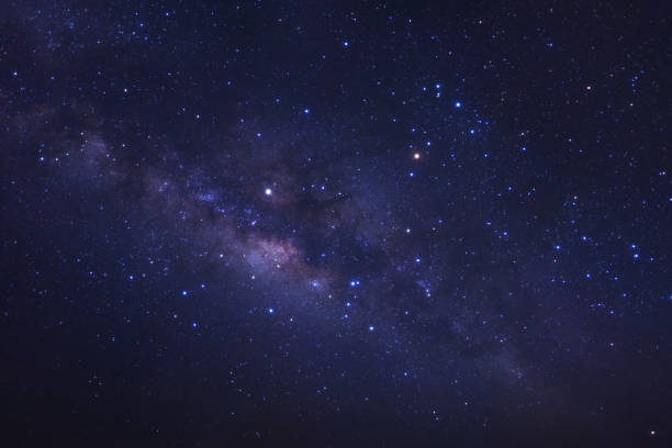 istock Milky way galaxy with stars and space dust in the universe 1413264382