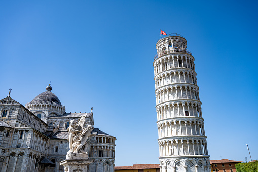 The great leaning Tower of Pisa