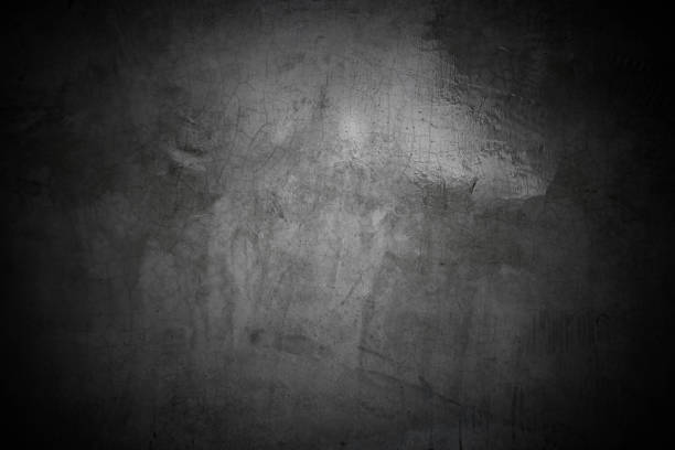 istock Old wall texture cement dark black gray  background abstract grey color design are light with white gradient background. 1413275638
