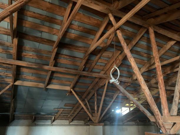 istock Hanging noose of rope 1413280176