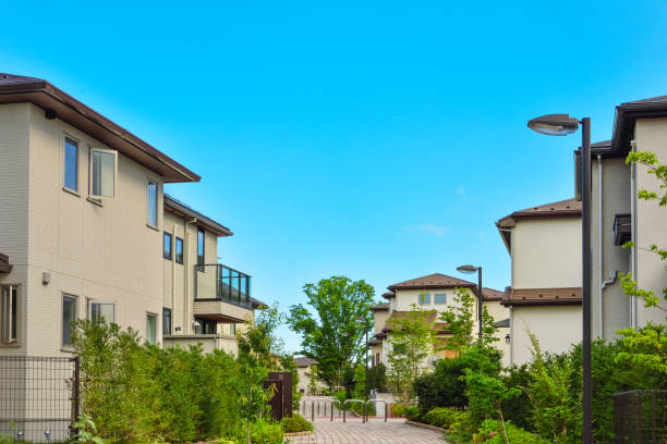 istock Residential area, Tokyo, Japan. 1413281411