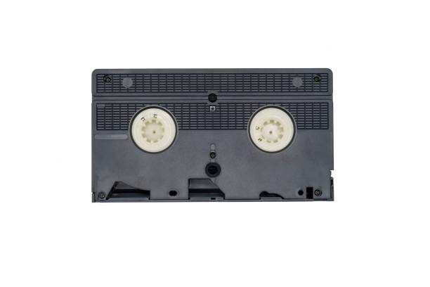 istock VHS video tape cassette isolated on white background. 1413283594