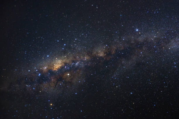 istock Clearly milky way galaxy with stars and space dust in the universe 1413283633